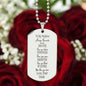 To My Nephew Dog Tag