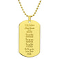 To My Nephew Dog Tag