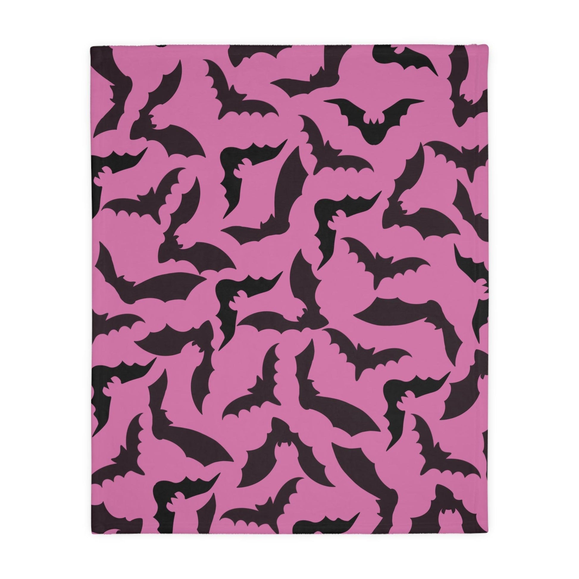 Batty Velveteen Minky Blanket - Deeg Family Design