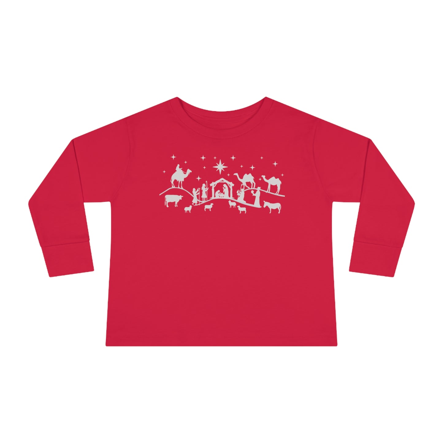 Nativity Toddler Long Sleeve Tee