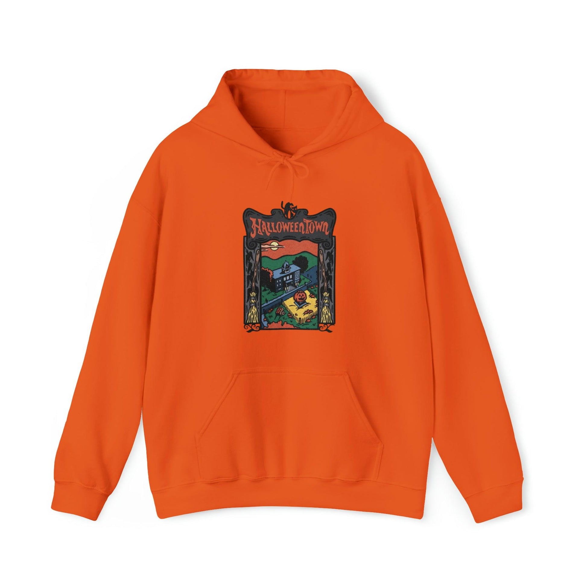 Halloweentown Arch Adult Hoodie - Deeg Family Design