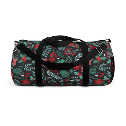 Winter Floral Duffel Bag