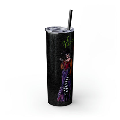 Hocus Pocus Skinny Tumbler with Straw, 20oz - Deeg Family Design