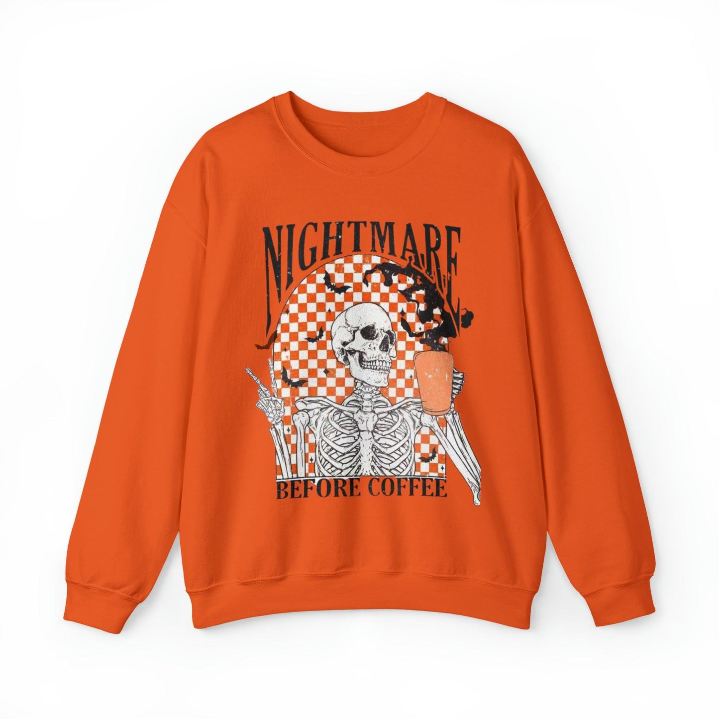 Nightmare Before Coffee Adult Sweatshirt - Deeg Family Design