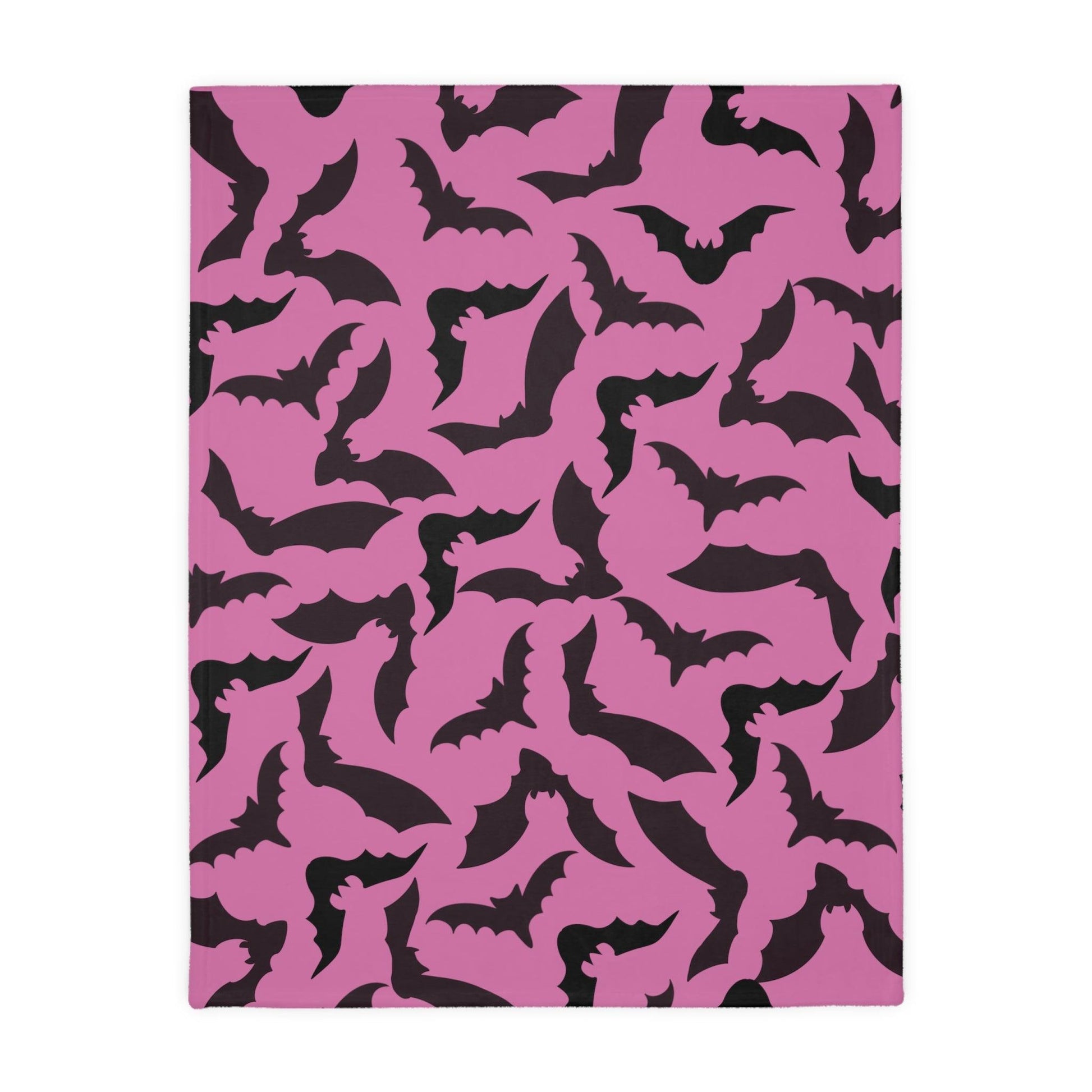 Batty Velveteen Minky Blanket - Deeg Family Design