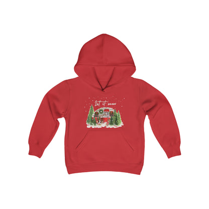 Christmas Air Stream Youth Hoodie