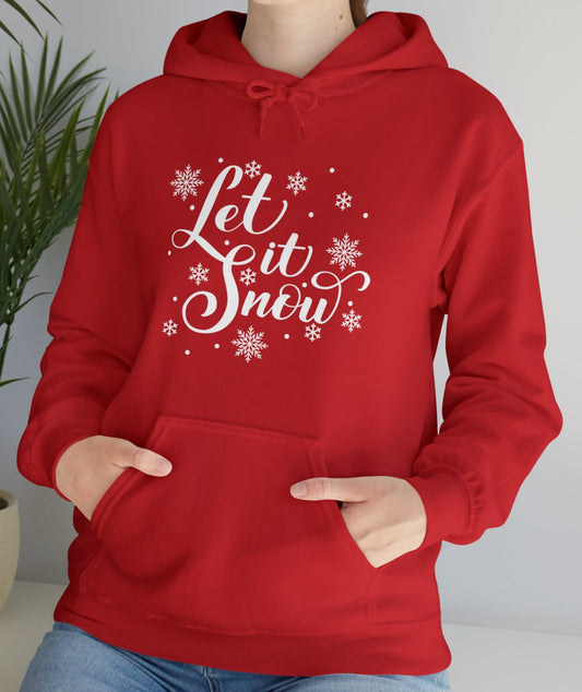 Let It Snow Adult Hoodie