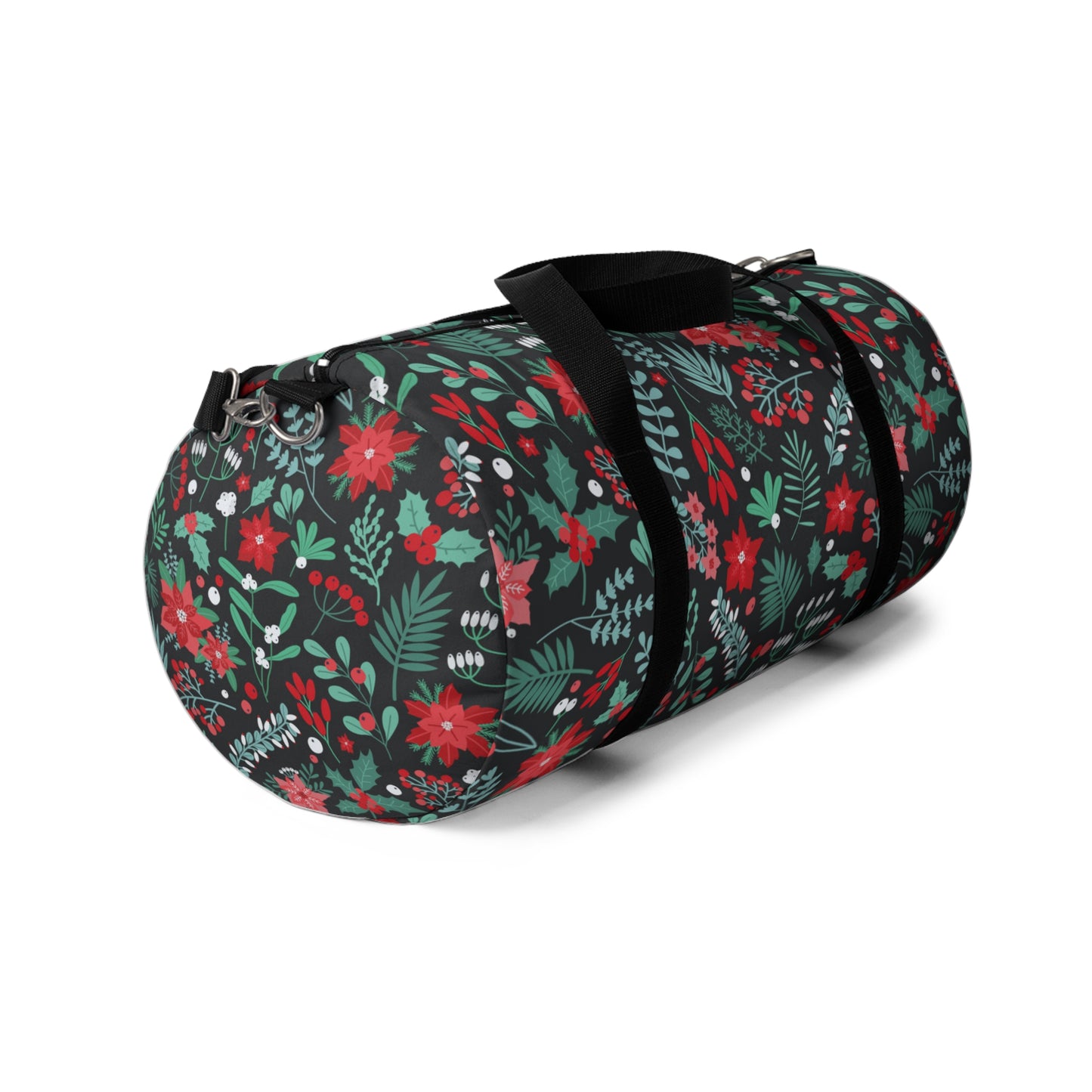 Winter Floral Duffel Bag