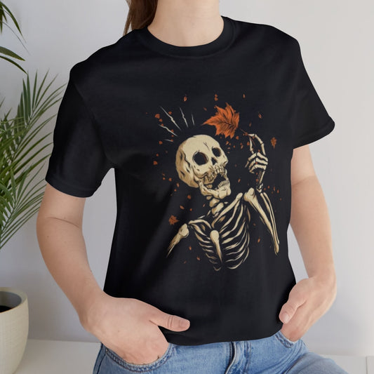 Fall Skeleton Adult Tee