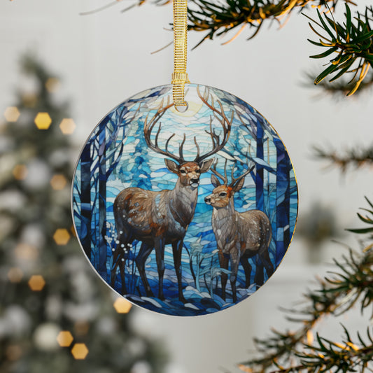 Deer Acrylic Ornaments