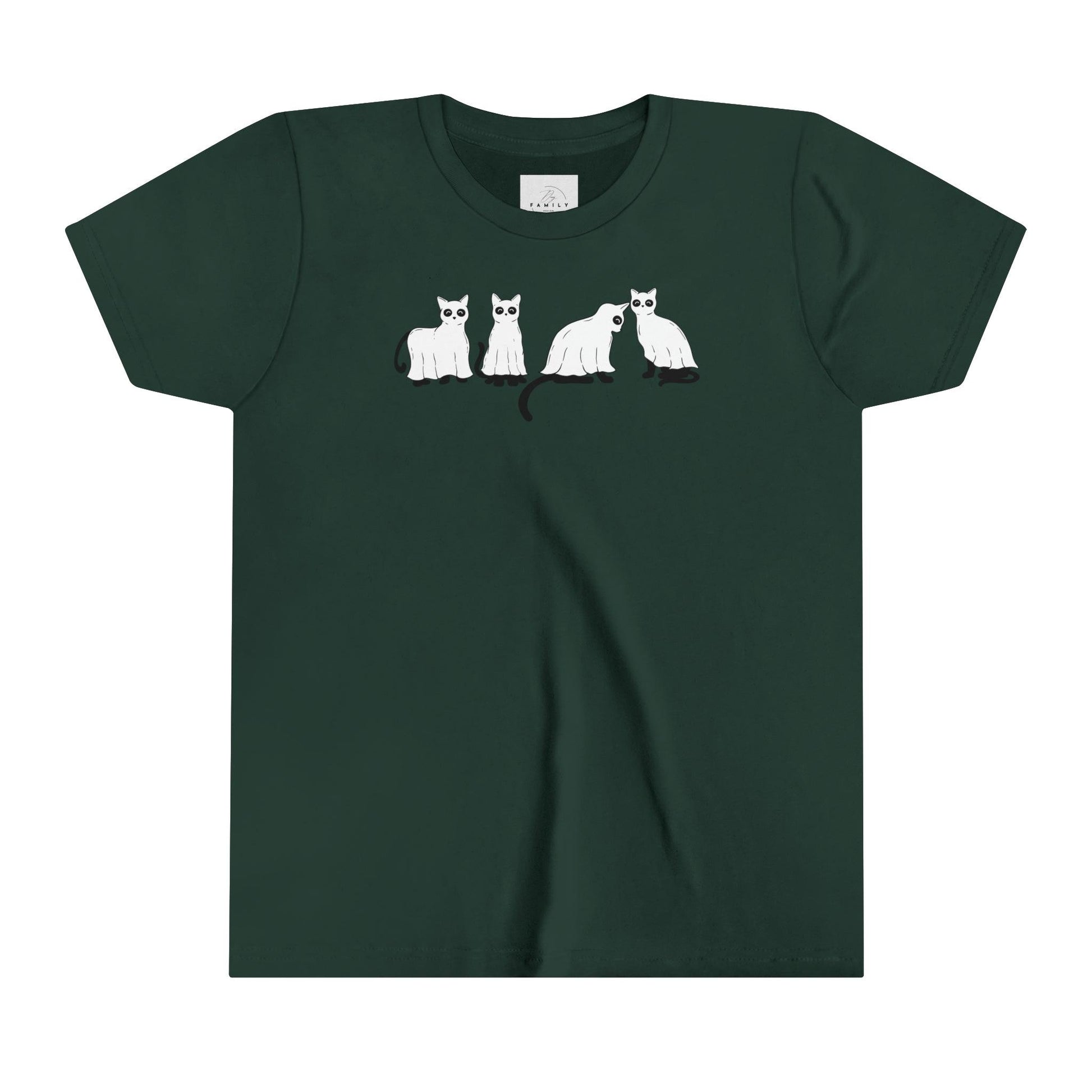 Ghost Cats Youth Tee - Deeg Family Design