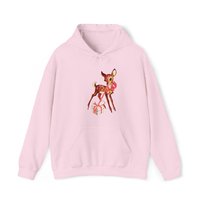 Vintage Deer Opening Package Adult Hoodie