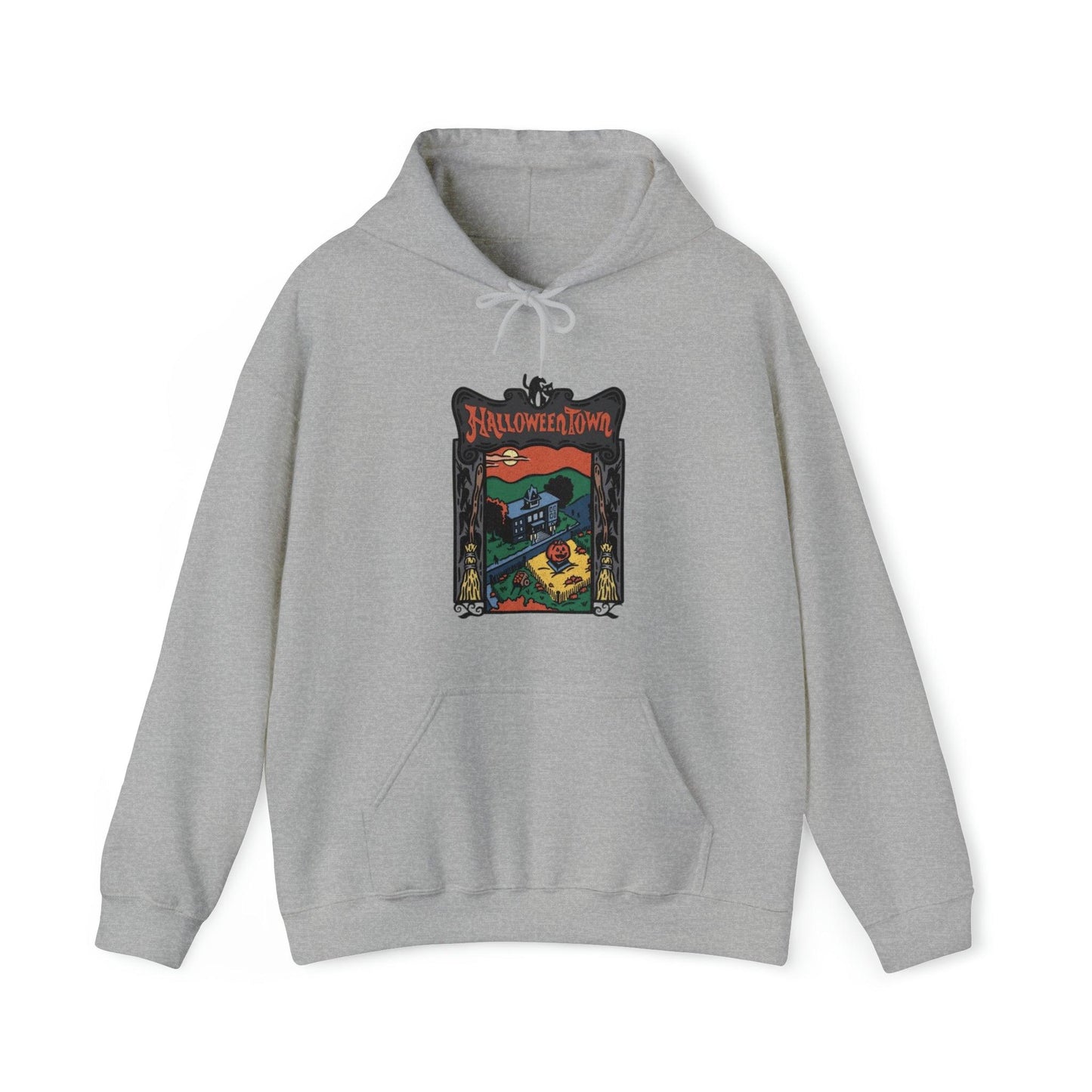 Halloweentown Arch Adult Hoodie - Deeg Family Design