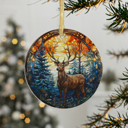 Deer Acrylic Ornaments