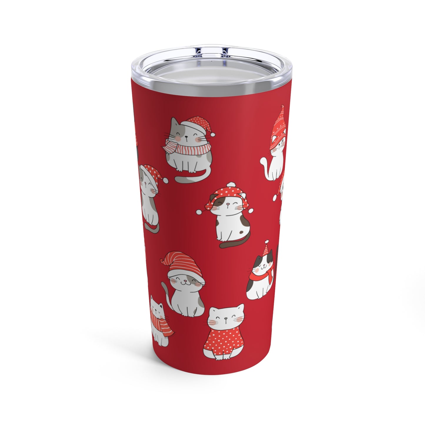 Christmas Cat Tumbler 20oz