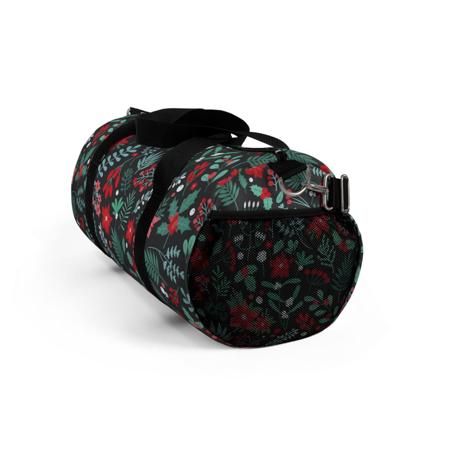 Winter Floral Duffel Bag