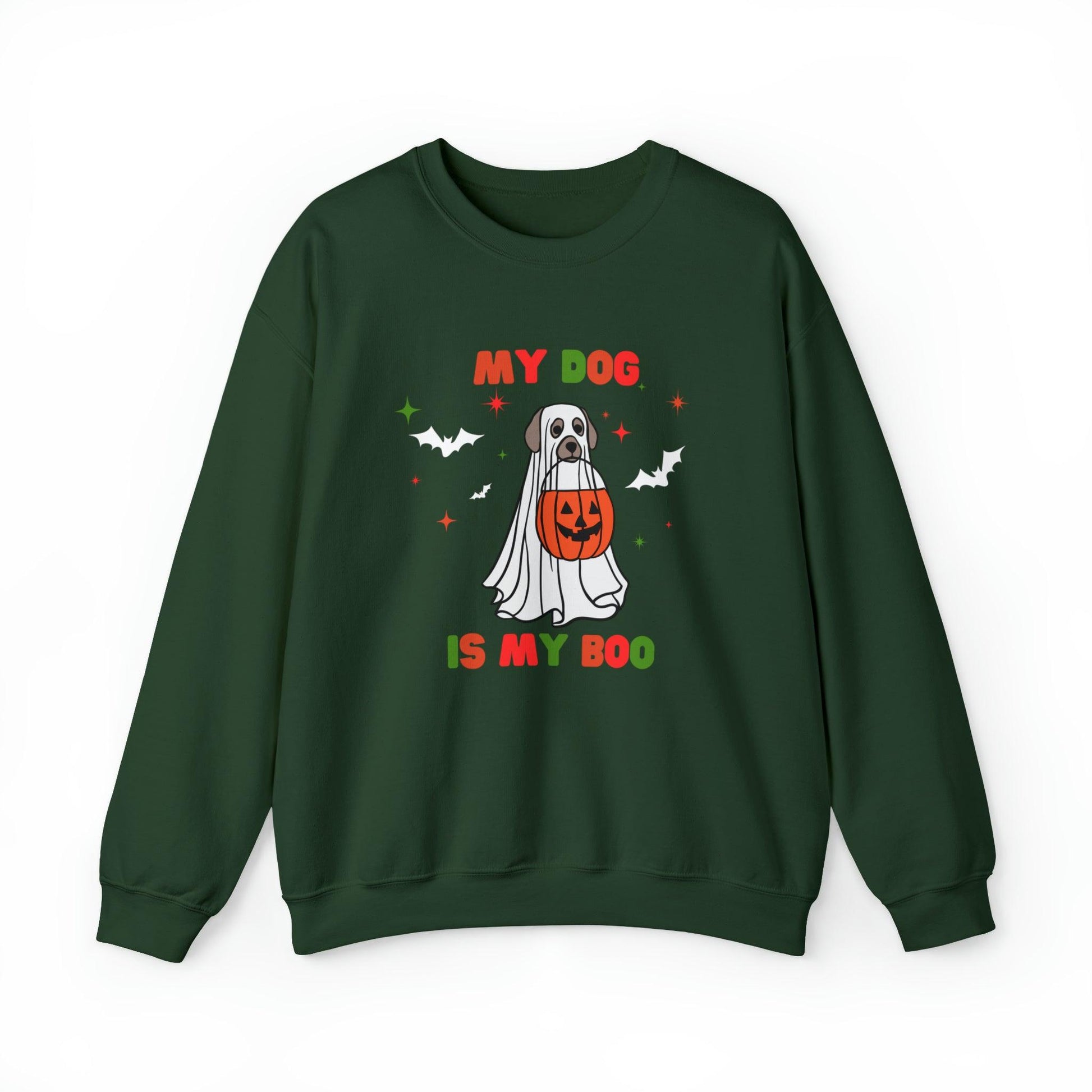 My Dog is My Boo Adult Sweatshirt - Deeg Family Design