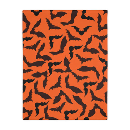 Batty Velveteen Minky Blanket - Deeg Family Design