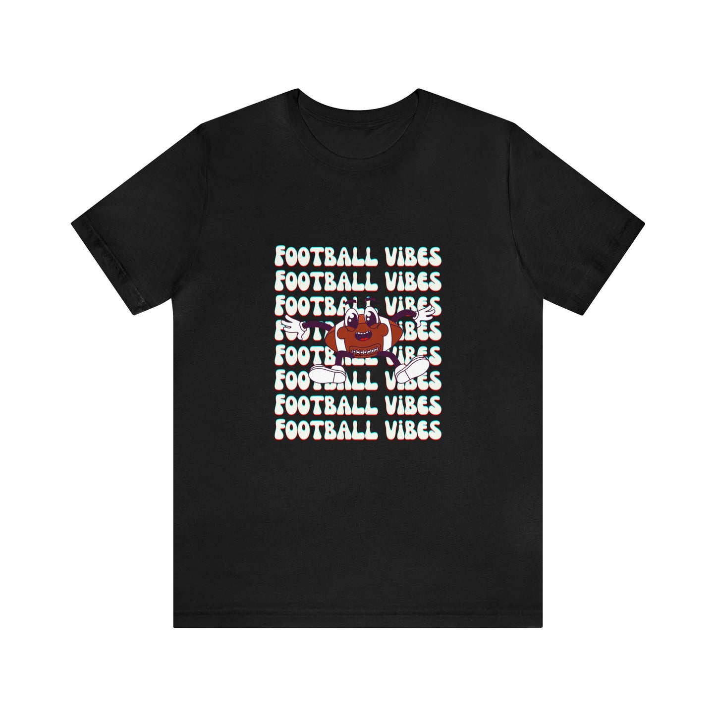 Football Vibes Adult Tee