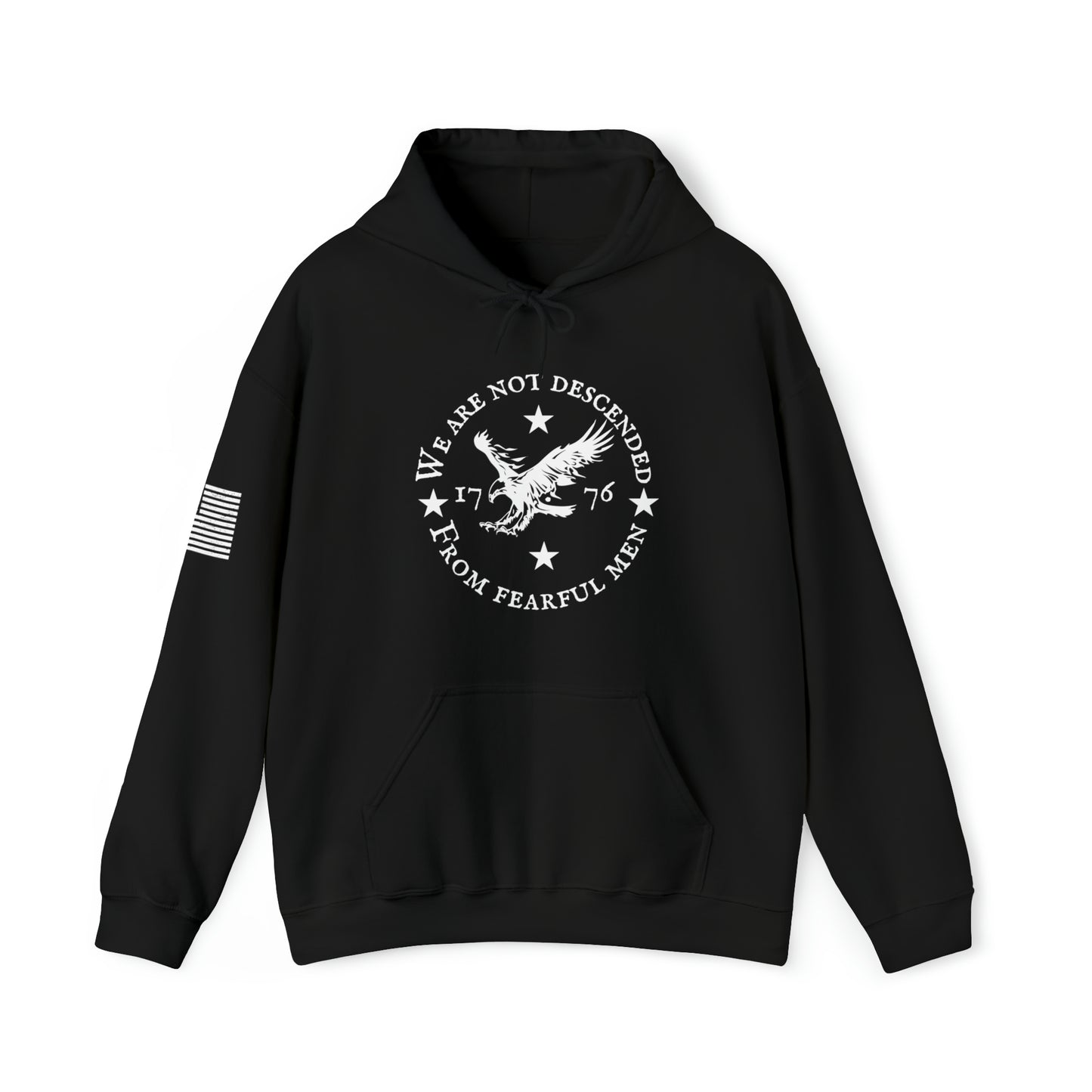 We Are Not Descended From Fearful Men Adult Hoodie