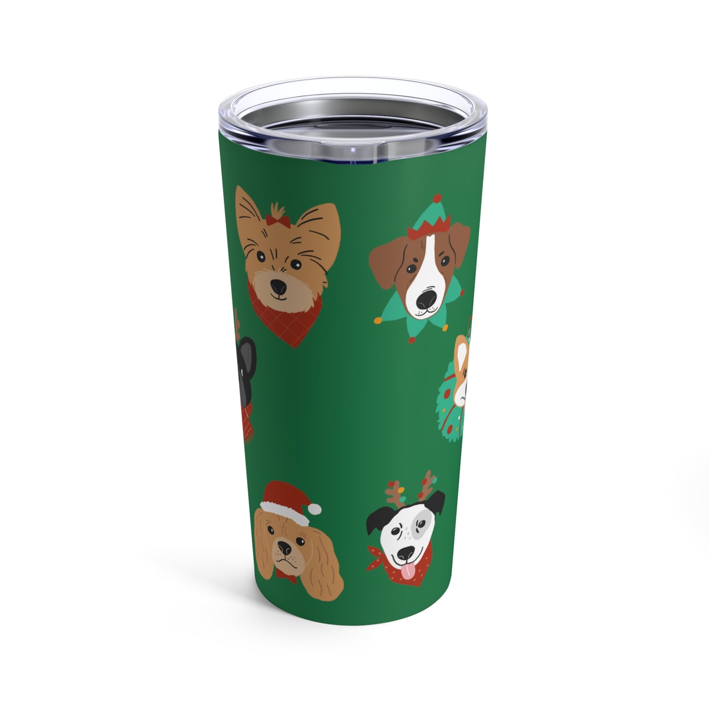 Christmas Dog Tumbler 20oz