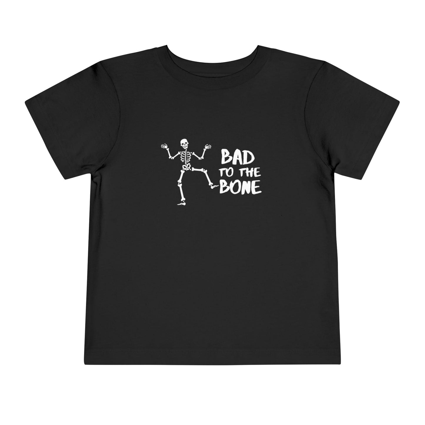 Bad to the Bone Toddler Tee - Deeg Family Design