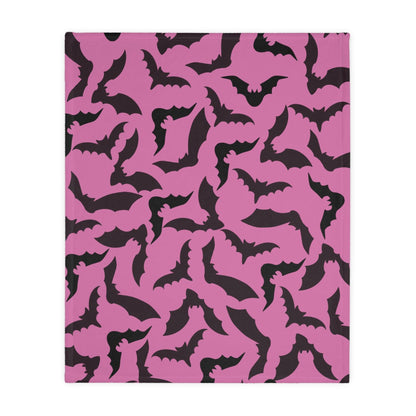 Batty Velveteen Minky Blanket - Deeg Family Design