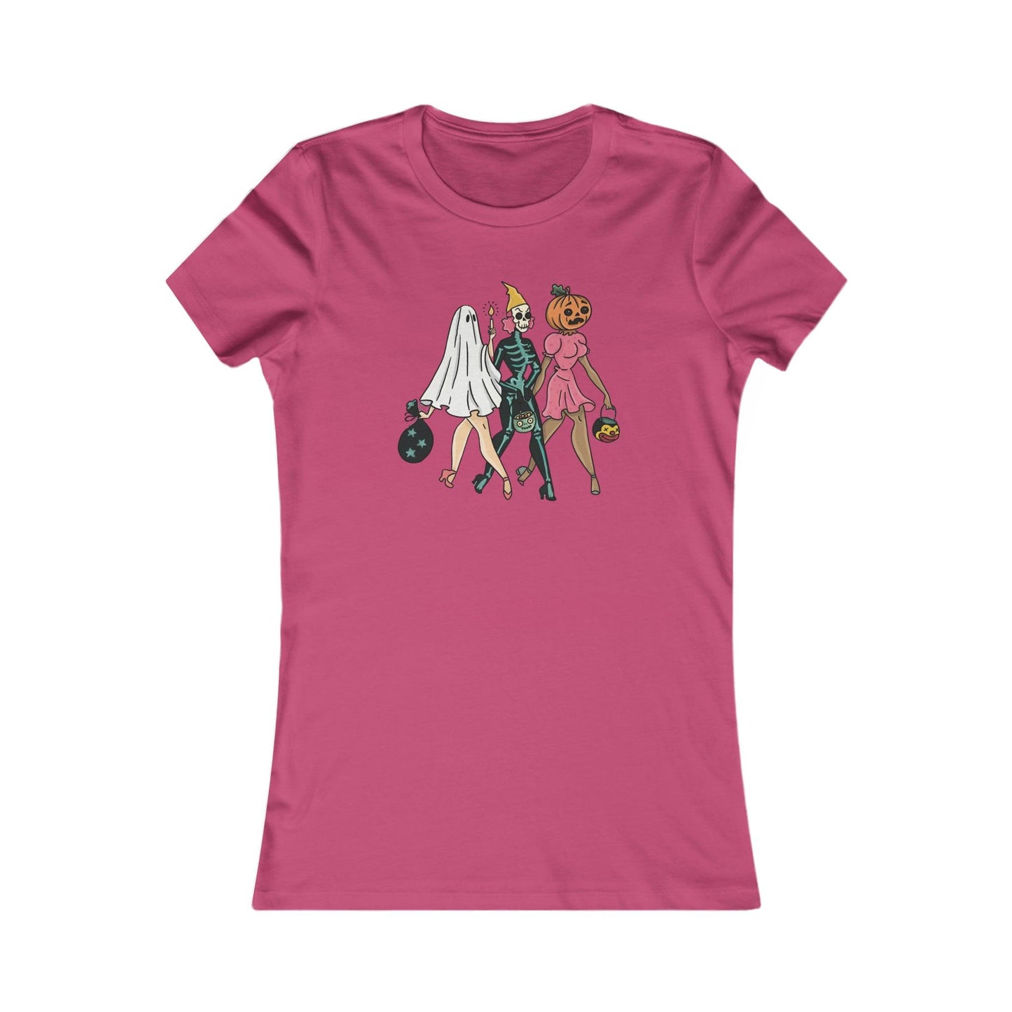 Pin Up Halloween Trio Women's Tee - Deeg Family Design