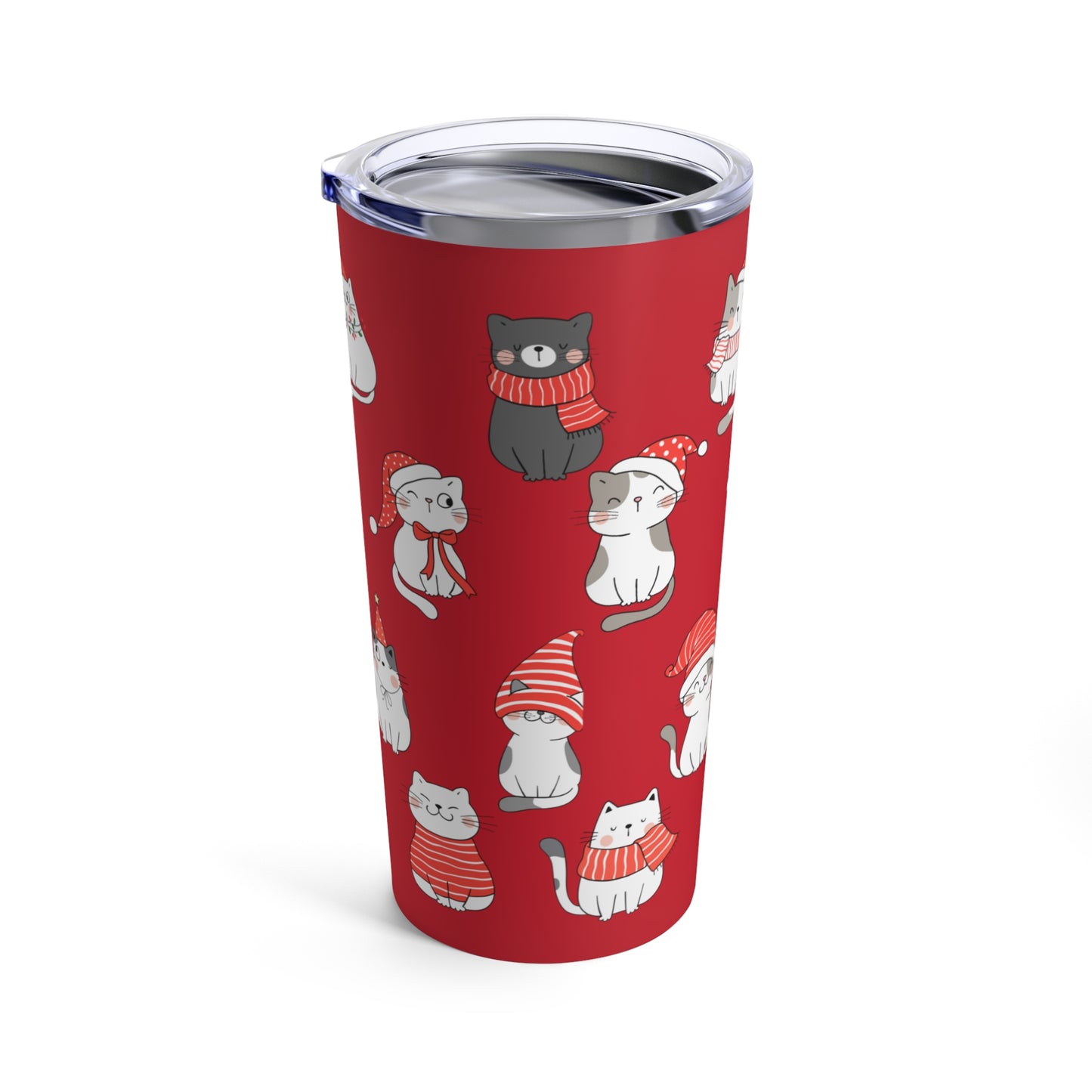 Christmas Cat Tumbler 20oz