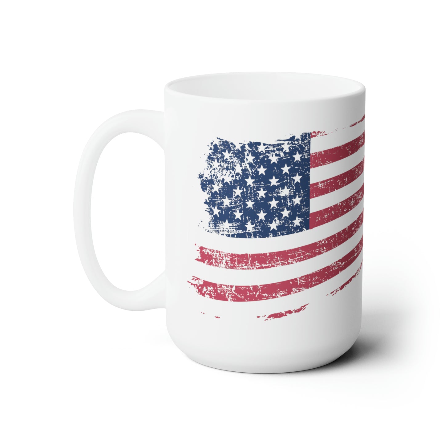 American flag Ceramic Mug 15oz