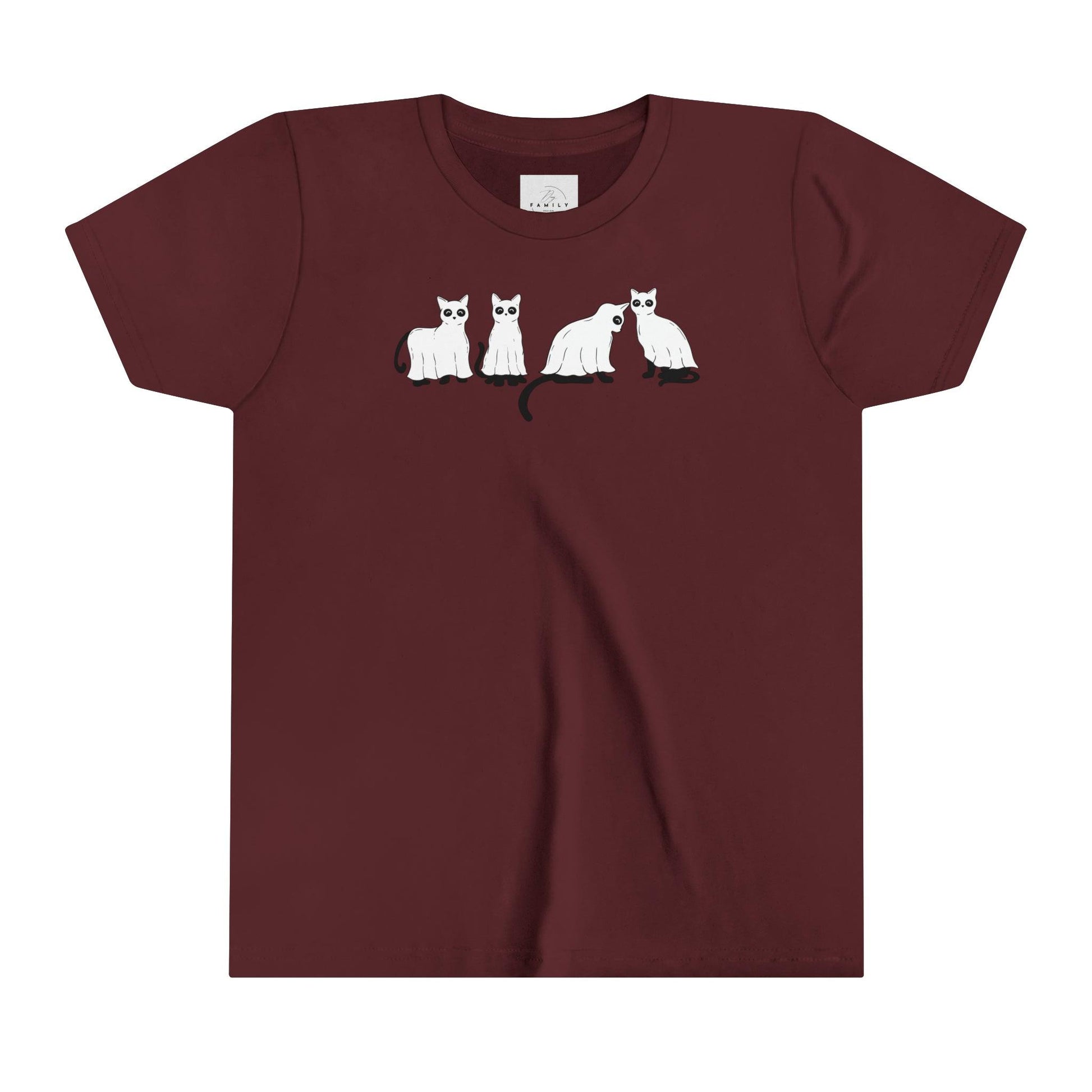 Ghost Cats Youth Tee - Deeg Family Design