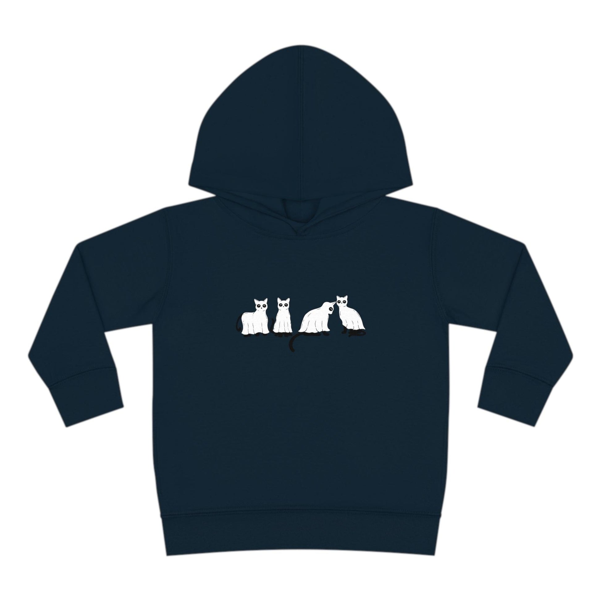 Ghost Cats Toddler Hoodie - Deeg Family Design