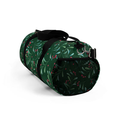 Green Holly Berry Duffel Bag