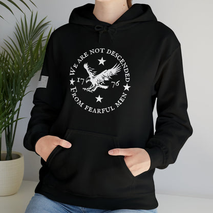 We Are Not Descended From Fearful Men Adult Hoodie