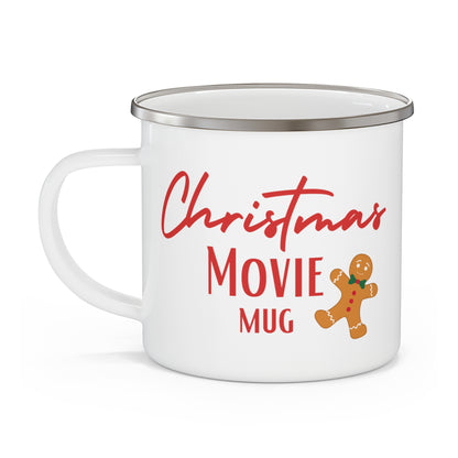 Christmas Movie Enamel Camping Mug