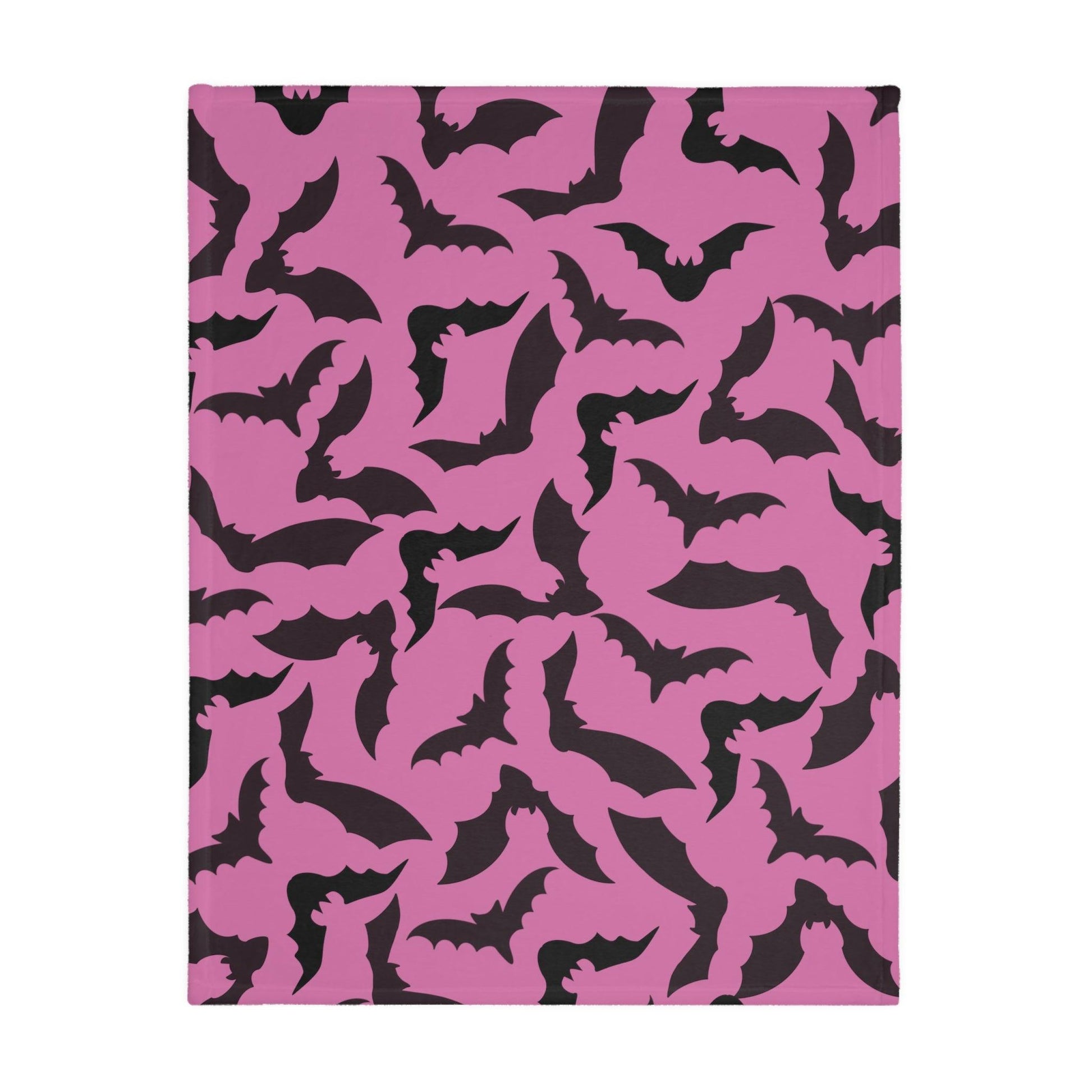 Batty Velveteen Minky Blanket - Deeg Family Design