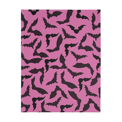 Batty Velveteen Minky Blanket - Deeg Family Design