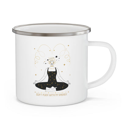 Go Smudge Yourself Enamel Camping Mug - Deeg Family Design