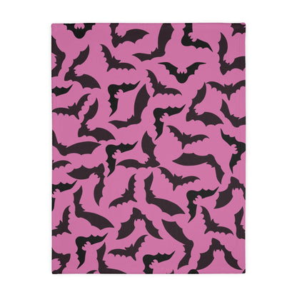 Batty Velveteen Minky Blanket - Deeg Family Design