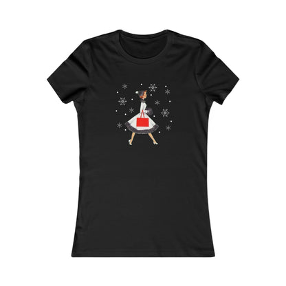 Vintage Shopping Lady Women's Tee