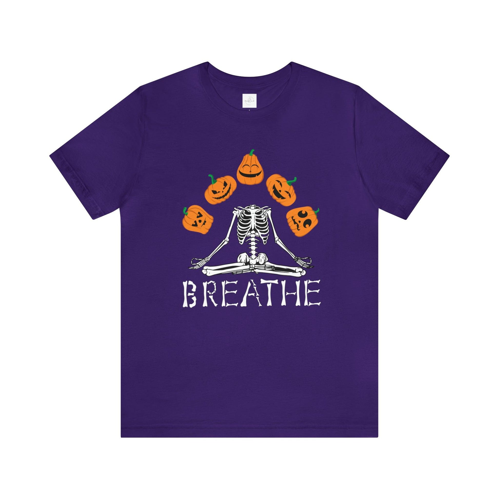 Breathe skeleton Adult Tee - Deeg Family Design