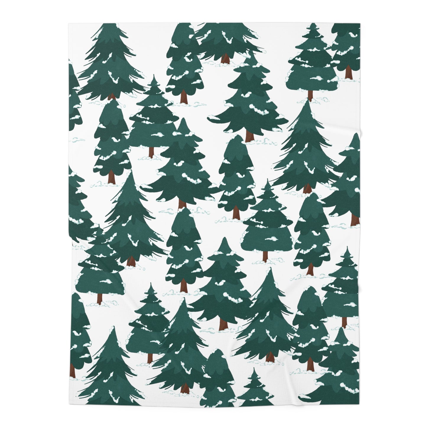 Winter Tree Baby Swaddle Blanket