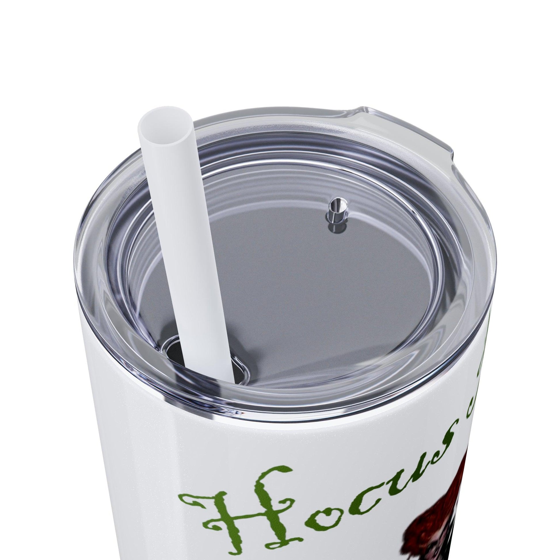 Hocus Pocus Skinny Tumbler with Straw, 20oz - Deeg Family Design