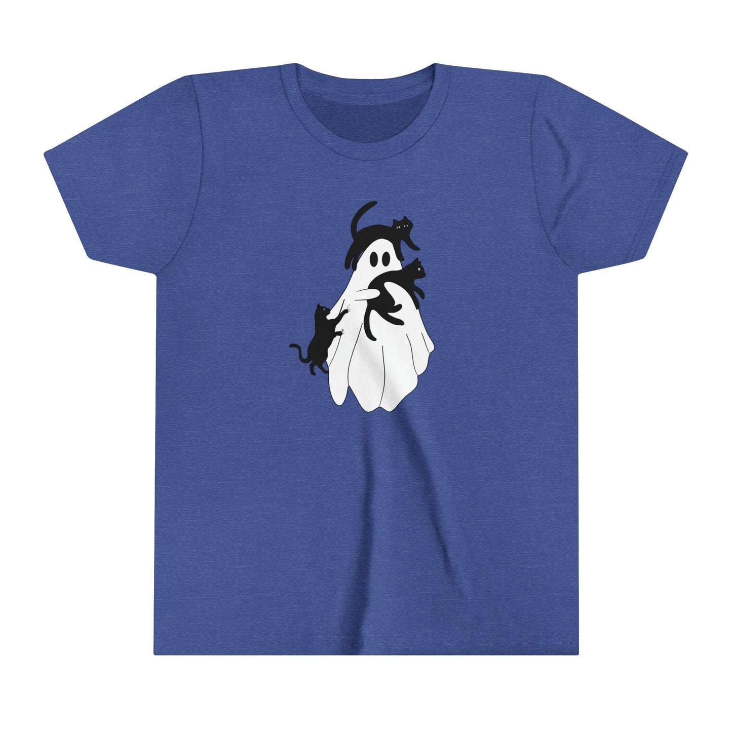 Ghost with Cats Youth Tee - Deeg Family Design