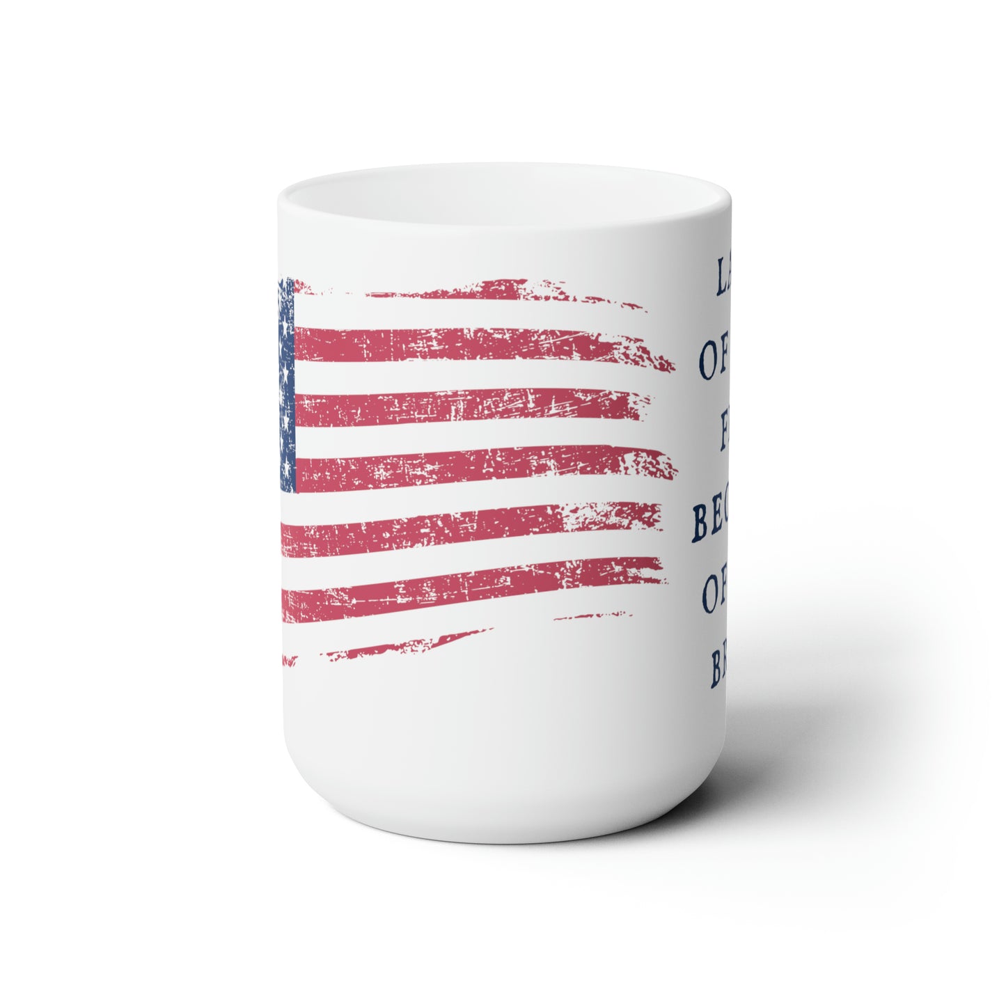 American flag Ceramic Mug 15oz