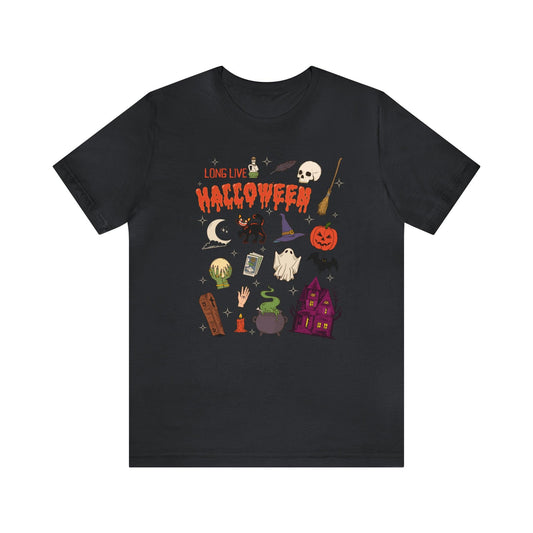 Long Live Halloween Adult Tee - Deeg Family Design