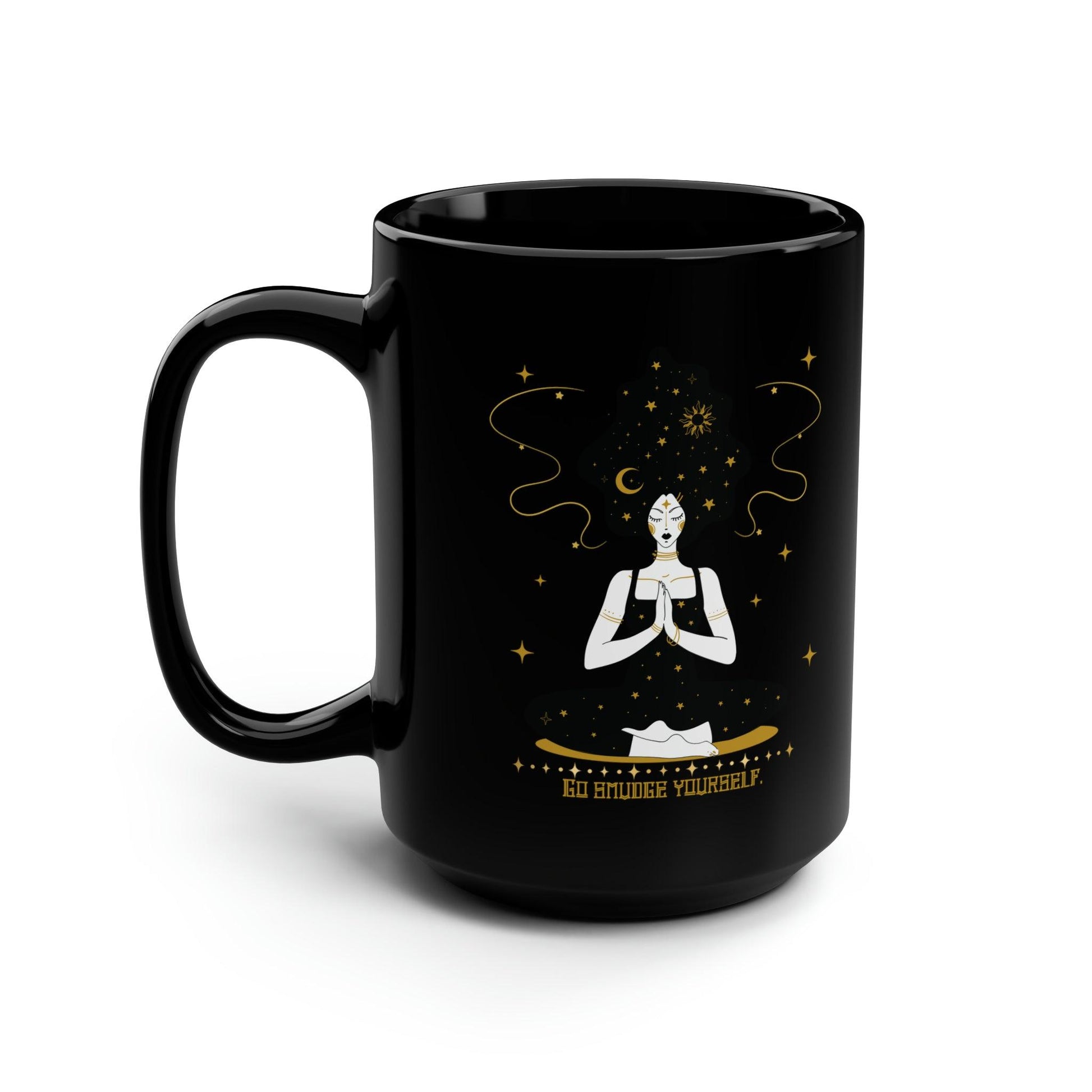 Go Smudge Yourself double sided Mug, 15oz - Deeg Family Design