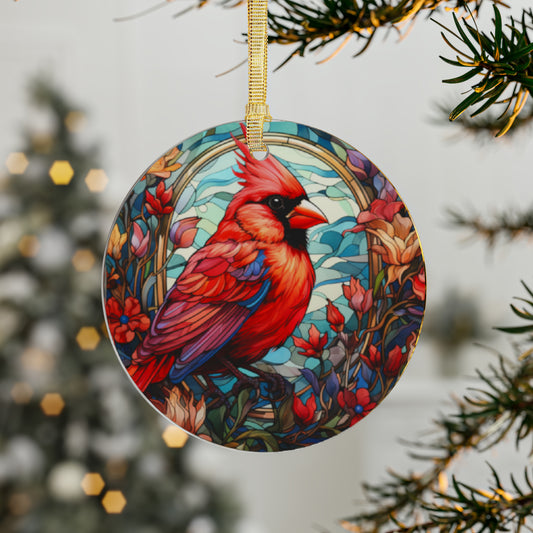 cardinal Acrylic Ornaments