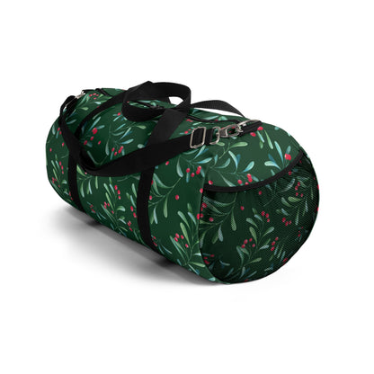 Green Holly Berry Duffel Bag