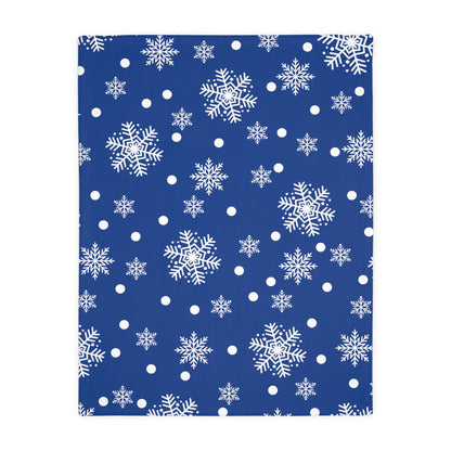 Snowflake Minky Blanket